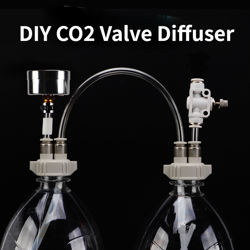 Aquarium Liquid Carbon - Diffusore per valvola CO2 fai-da-te Fornitura