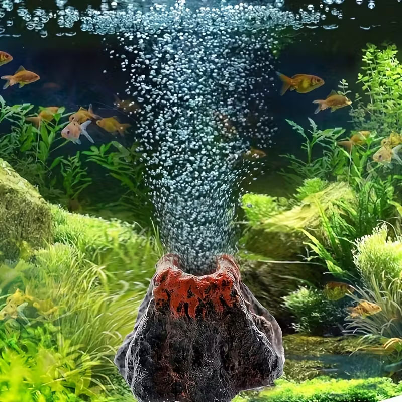 Aquarium Plants Live - Pietra vulcanica a bolle per acquari,