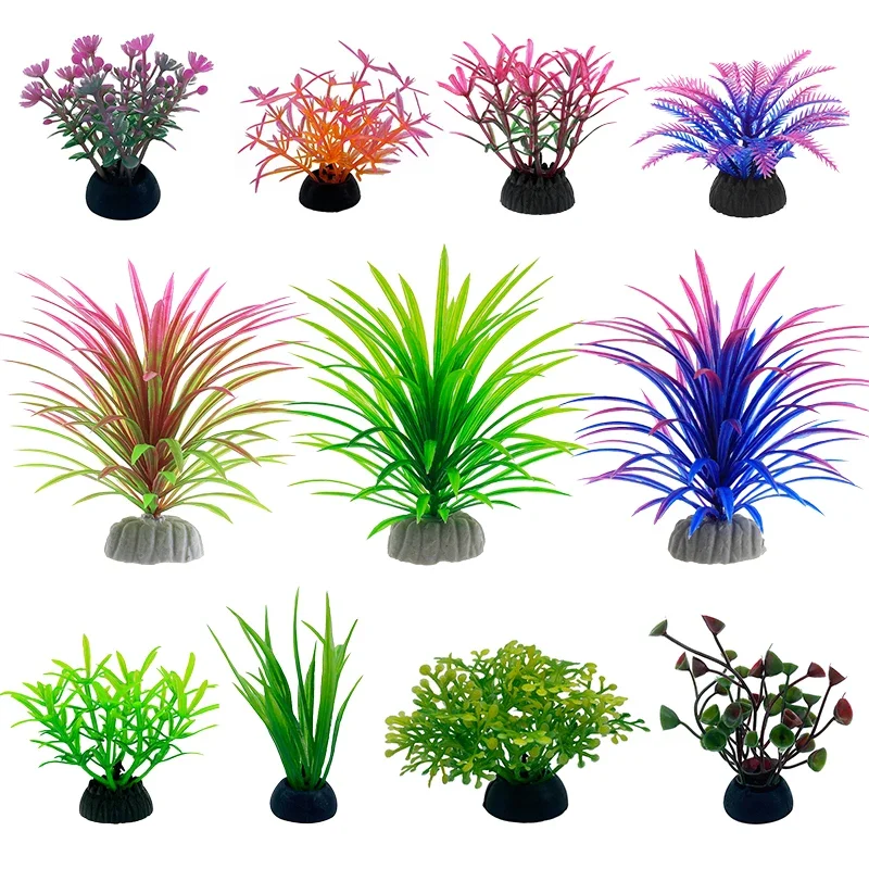 Aquarium Plants Live - Simulazione decorativa per acquario in PVC
