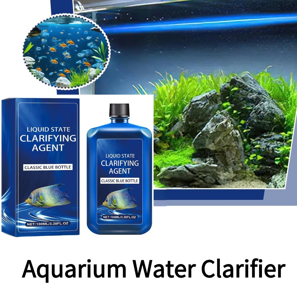 Planted Aquarium Cleaning - Chiarificante per Acqua di Acquario 100ml,