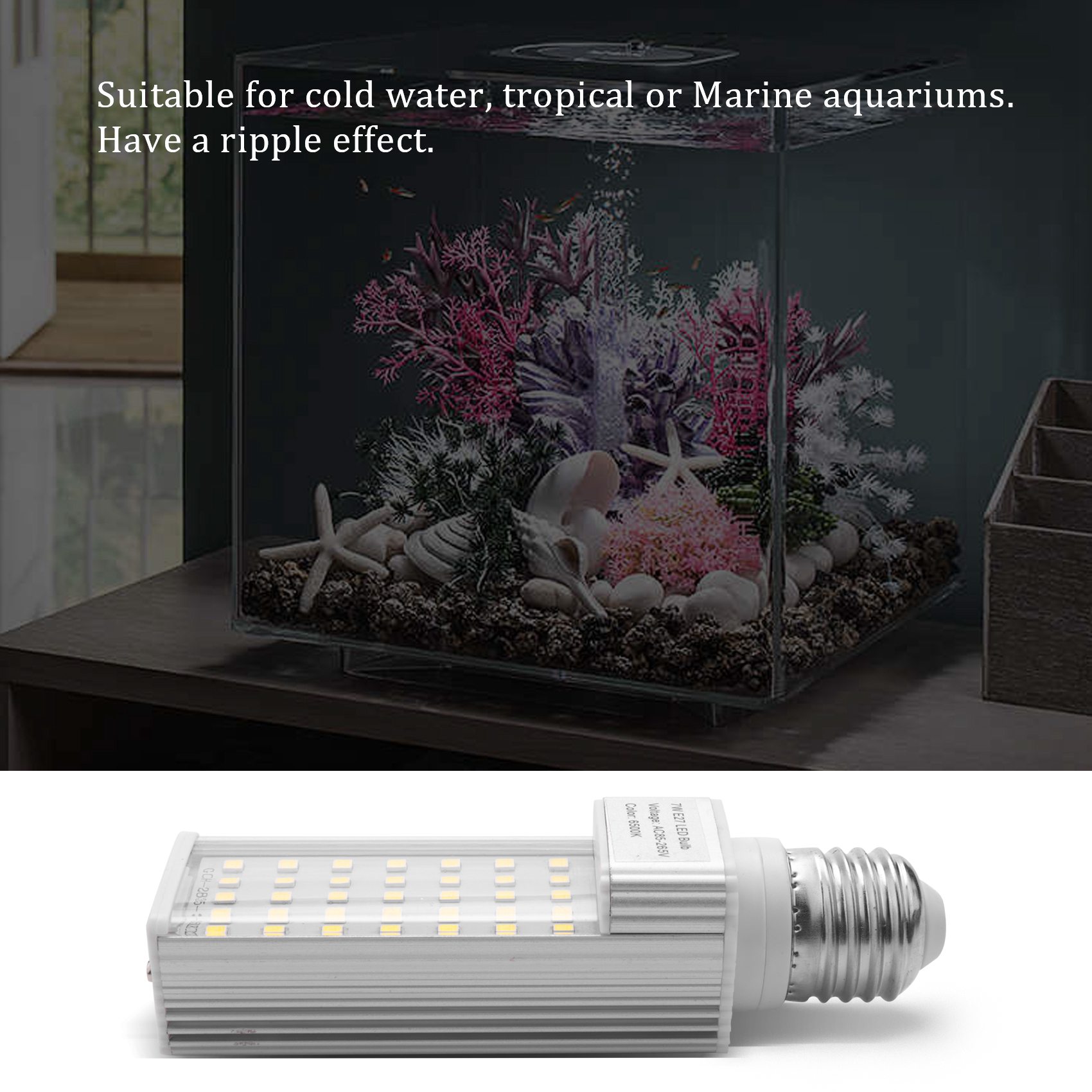 Lampada LED A56P-Fishpod Bianc - Aquarium Plant Light recensione e prezzo