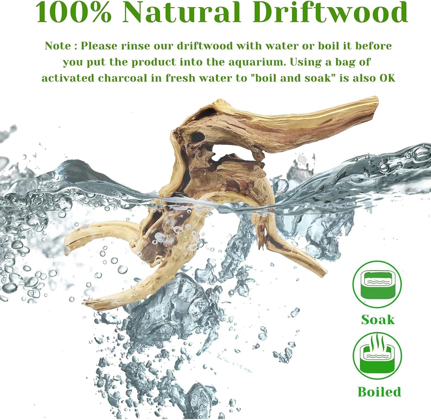 1 Pezzo 20-25CM Legno Naturale - Aquarium Driftwood recensione e prezzo