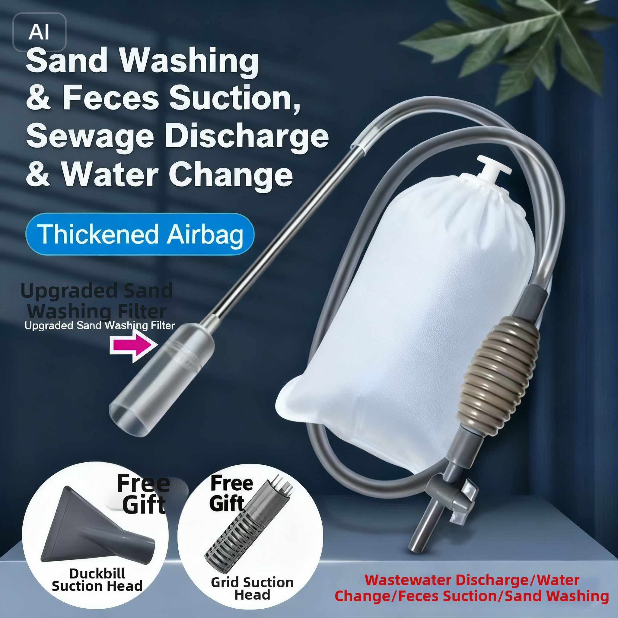 Pompa a sifone per cambio acqu - Planted Aquarium Cleaning recensione e prezzo